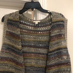 West sweater overcoat